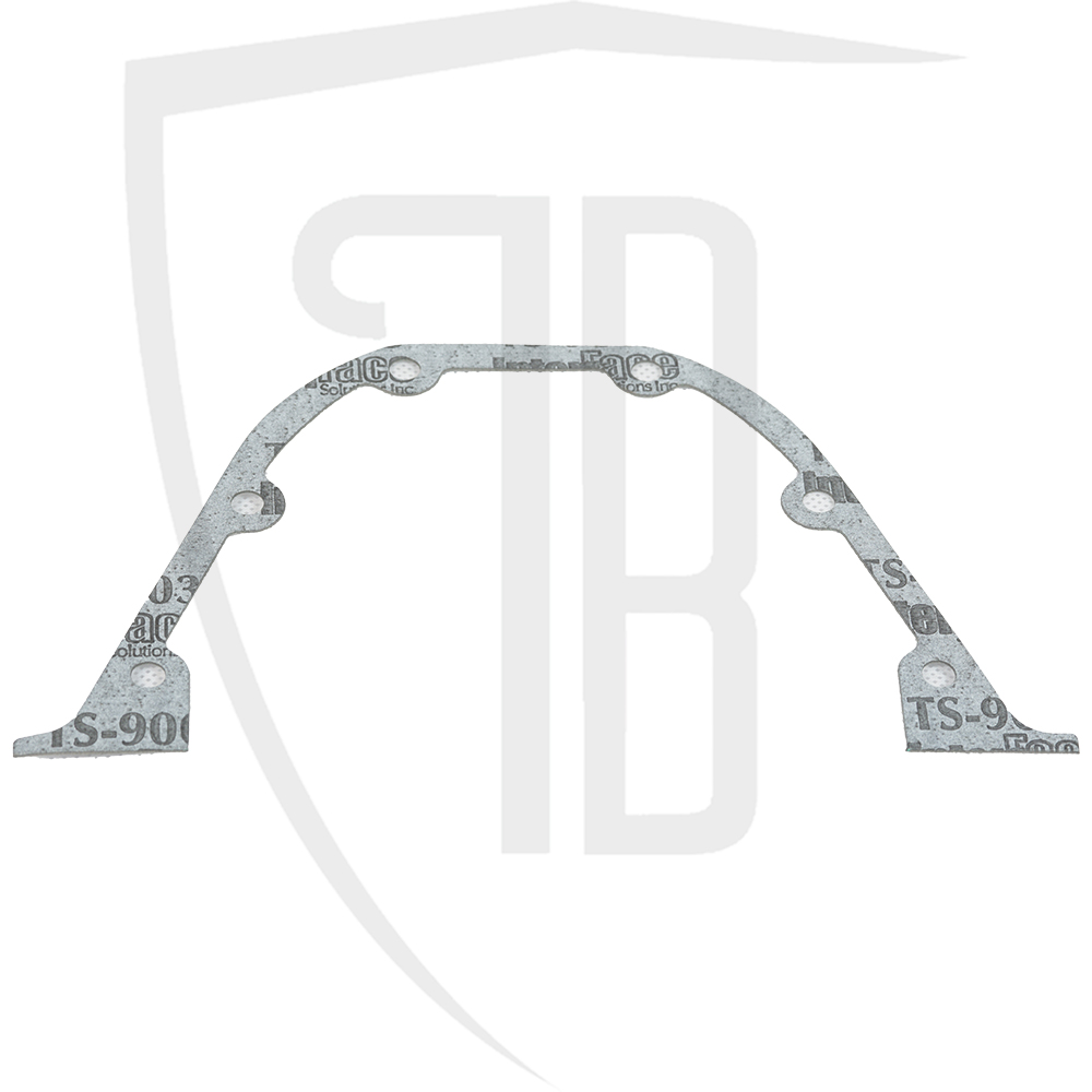 Rear crankshaft seal housing gasket