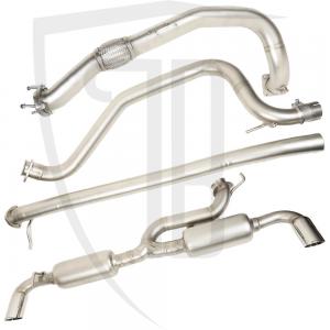 Ragazzon Exhaust System integrale Twin Exit Standard Diameter